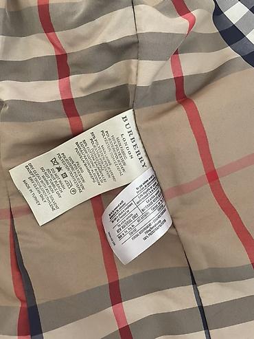 Üst geyimi: Burberry London qadın şişmə gödəkçə - Rəng: tünd göy (navy) - Daxili — 2