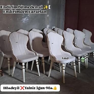 divan desti: Qonaq otağı üçün, Yeni, Qatlanmayan, rəng - Bej Stul — 1