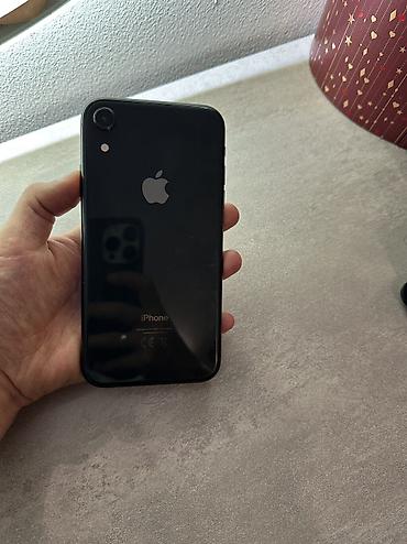 Apple iPhone: IPhone Xr, Б/у, 128 ГБ, Черный, Кабель, 72 % — 9