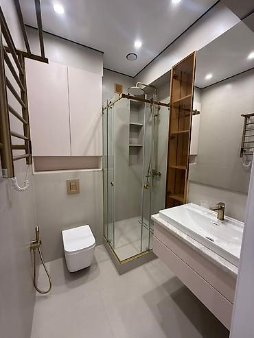 квартира palm beach: 3 комнаты, 116 м², Асанбай мкр Элитка, 15 этаж, Дизайнерский ремонт — 10