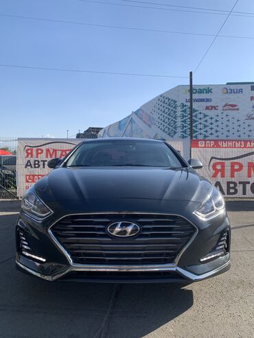аато в рассрочку: Hyundai Sonata: 2018 г., 2 л, Автомат, Газ, Седан
