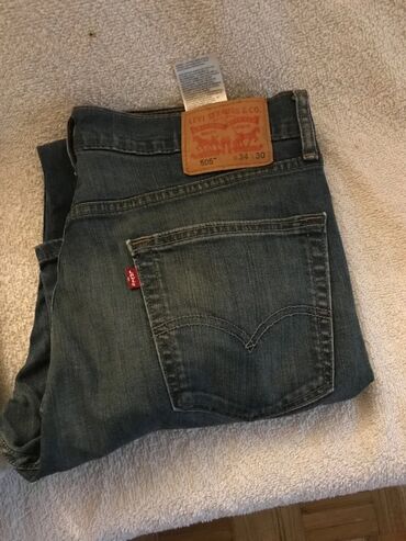 Farmerke: Original LeviS 505 farmerice 34 98% cotton 2% elastin Polustruk — 2