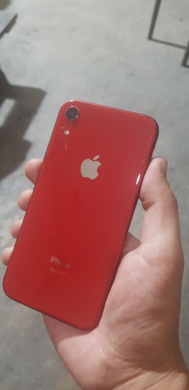 Apple iPhone: IPhone Xr, Б/у, 64 ГБ, Красный, 82 %