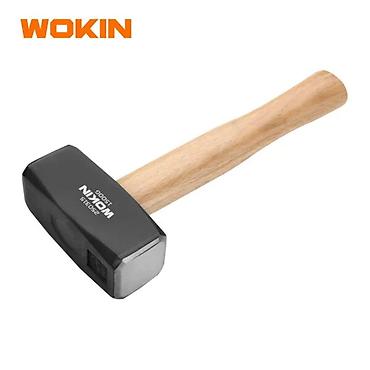 WOKIN Taxta Dəstəkli Dördbucaqlı Çəkic (2000 q) İnşaat, söküntü və