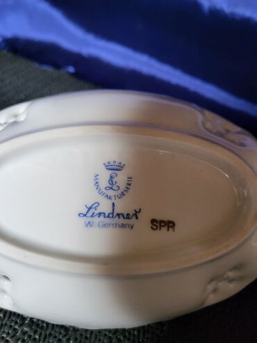 Ostalo posuđe: Korpa nova Lindner porcelan Zapadna Nemacka 70,80te. Korpica nova,sve — 12