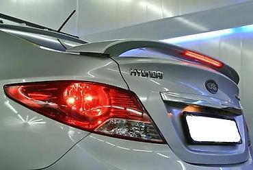 w204 spoiler: Spoyler, Yeni, Plastik, Hyundai Solaris, Ünvandan götürmə — 1