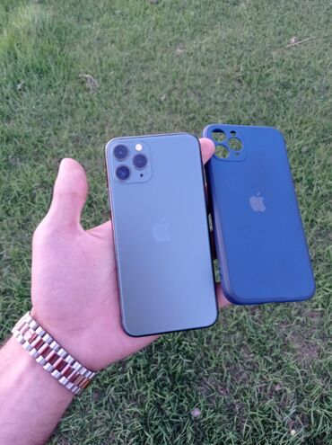 iphone 11 green: IPhone 11 Pro | 64 GB Matte Midnight Green | Face ID