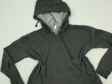spódniczka czarne z guzikami: Damska Bluza z kapturem, H&M, S, stan - Dobry
