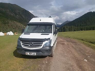 Пассажирский бус на заказ: Аренда буса с водителем! ИП Толобеков Н Бус:Mercedes Benz Sprinter — 2