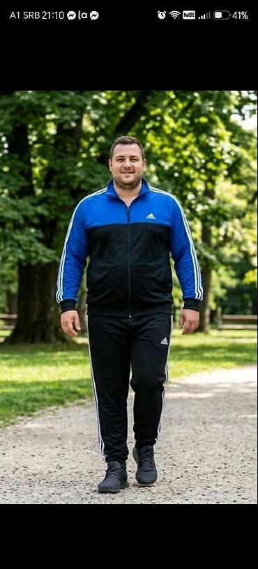 muski donji delovi trenerke: Muški komplet trenerke – gornji deo + donji deo - Model: dvodelna — 3