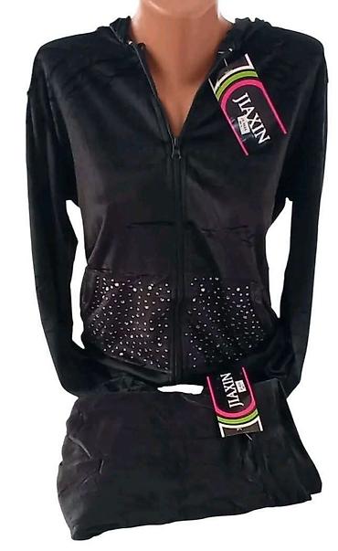 Women's Sweatsuits: Plisani komplet sa kristalima i elastinom Vel.M/L,XL/2XL Cena 2099 din — 4
