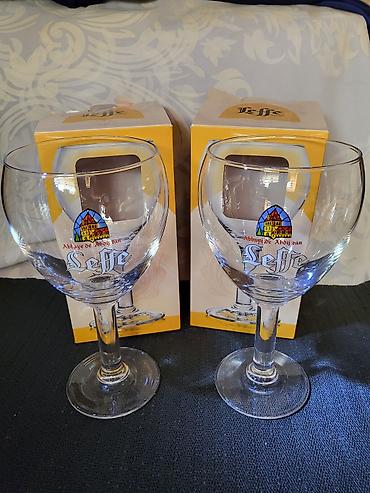 Čaše: Case nove za pivo Leffe. Case za pivo nove,jedna malo fabricki — 1