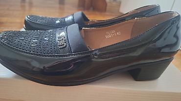 Женская обувь: Qara rəngli qadın loaferləri – Ovira - Model: Ovira, kod B001-142 — 1