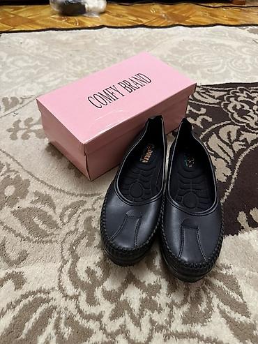 qramla ətir: Qadın ayaqqabısı – Comfy Brand - Rəng: Qara - Model: Yumşaq — 1