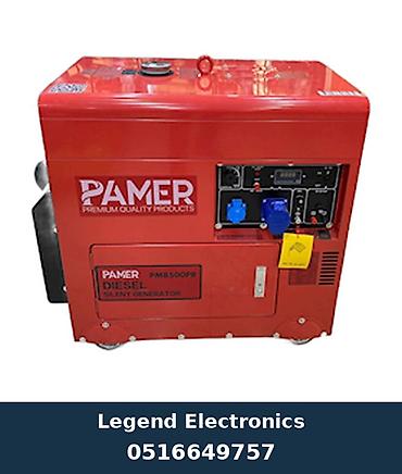 Elan başlığı: Dizel generatoru Pamer PM8500PR Elan mətni: Pamer