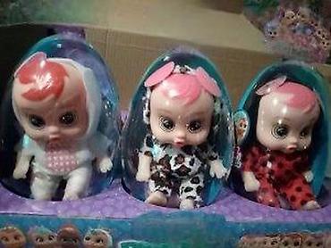 Bebe lutke: CRY BABIES MINI LUTKE 13 CM NOVE U PLASTICNOM JAJETU AKCIJA | Cene — 9