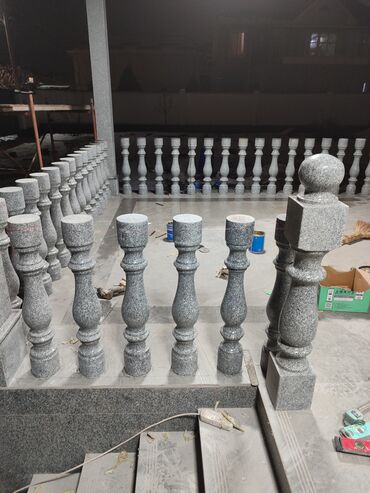 Фасадные гранитные плитки: Новый, Размер: Другой размер мм, Серый, Установка — 22