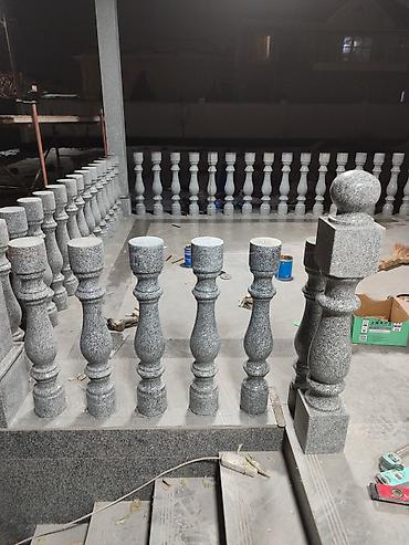 Мраморные и гранитные работы: Установка балясины перила тумба лестница тереса сокол опыт работы — 7