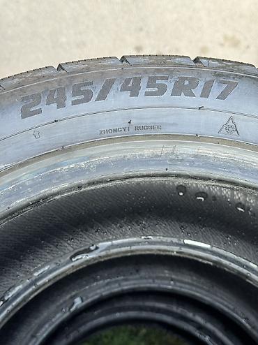 snow tyre: Шины 245 / 45 / R 17, Зима, Новый, Комплект, Легковые — 2