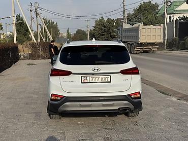 турбо надув: Hyundai Santa Fe: 2018 г., 2 л, Автомат, Бензин, Кроссовер — 4
