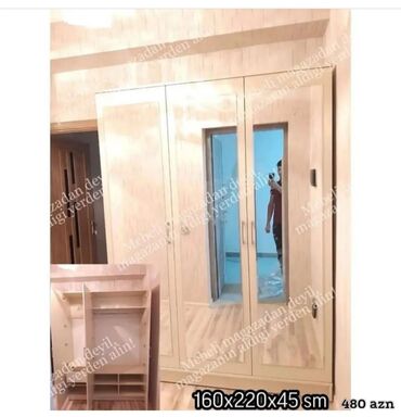 Təknəfərlik uşaq çarpayıları: Yeni, 4 qapılı Düz dolab, Qarderob, paltar dolabı