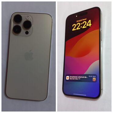 Apple iPhone: IPhone 14 Pro Max, 128 GB, Ağ, Barmaq izi, Face ID, Sənədlərlə