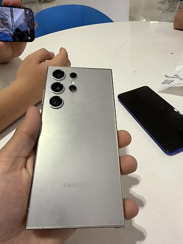 samsung pen: Samsung Galaxy S24 Ultra, Б/у, 512 ГБ, цвет - Серебристый, 1 SIM, eSIM — 3