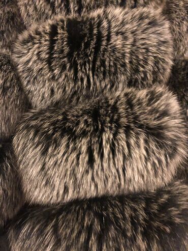 kožni prsluk ženski: L (EU 40), Arctic fox, color - Black