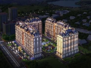район ак кеме: 4 комнаты, 126 м², Элитка, 11 этаж, ПСО (под самоотделку)