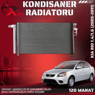 Mühərrik soyutma radiatorları: Salam Aleykum Kondisaner Radiatoru Brend : Agat Istehsal : Turkiye