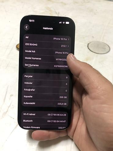 ayfon 14 puro: IPhone 16 Pro, 256 GB, Black Titanium, Face ID, Sənədlərlə — 10