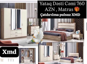 Masalar və oturacaqlar: Yataq desti yeni
