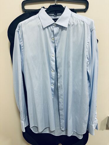 varatnikli koynekler: Köynək, Massimo Dutti, L (EU 40), rəng - Göy