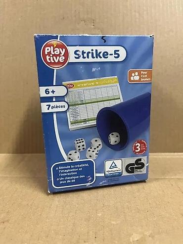 Društvene igre: Playtive Strike-5 – društvena igra sa kockicama - Klasik za porodičnu — 1