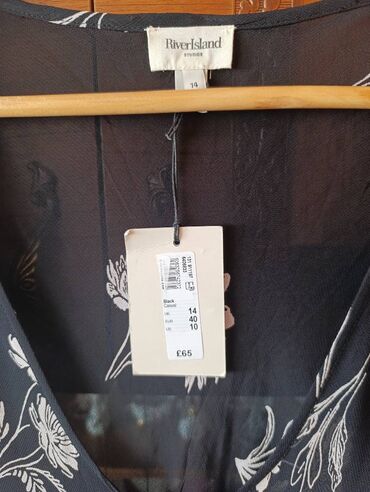 Haljine: River Island L (EU 40), bоја - Crna, Dugih rukava — 6