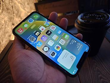 poco x5: IPhone X, Б/у, 64 ГБ, Черный, Защитное стекло, 100 % — 1