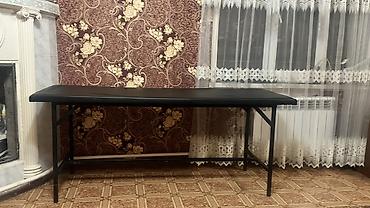 мебельи: Массажный/косметологический стол стационарный. - Размеры примерно — 2