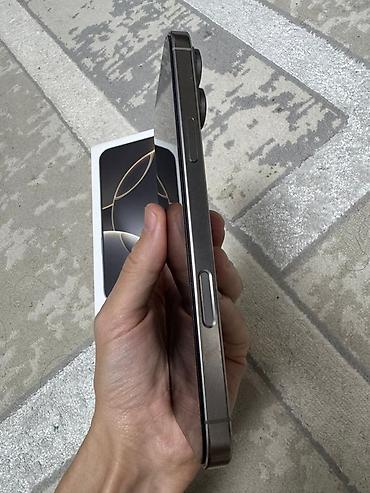 Apple iPhone: IPhone 16 Pro Max, Новый, 256 ГБ, Natural Titanium, Коробка, 98 % — 5