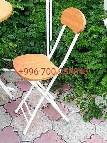 Складные походные столы: Складной походный стол, Новый, ЛДСП, цвет - Черный — 8