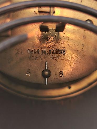 houseware: Stari mehanički stoni sat (kaminac) Made in France, proizveden oko — 2