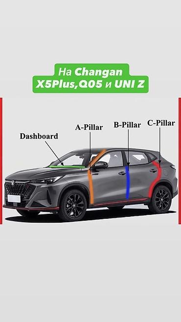 smart open: Антишумы/уплотнители кузова для Changan X5 Plus, Q05 и UNI Z — 1