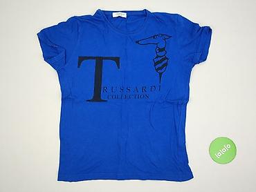 blue: Trussardi, Koszulka dla mężczyzn, rozmiar S — 2