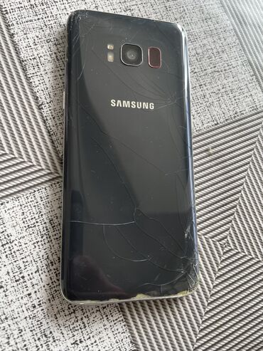 ремонт телефонов самсунг бишкек: Samsung Galaxy S8, Б/у, 128 ГБ, цвет - Голубой, 2 SIM