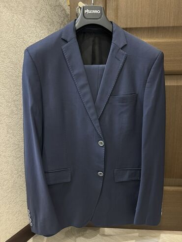 мужская завивка волос бишкек: Мужской костюм, 7XL (EU 54), Peserico, Б/у, цвет - Синий, Самовывоз
