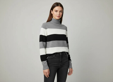 sweter kopertowy wiązany zara: Sweter damski, rozmiar S