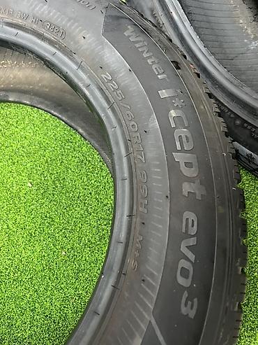 асфаль: Шины 225 / 60 / R 17, Зима, Б/у, Комплект, Легковые, Hankook — 7
