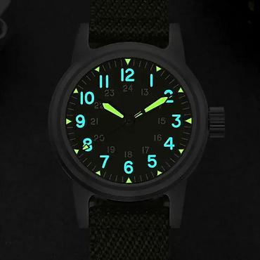 Ručni satovi: ADDIESDIVE AD2088 - 36mm - Zelena Potpuno nov muški sat ADDIESDIVE — 10