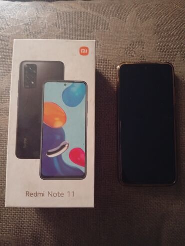 Redmi: Redmi, Redmi Note 11, Б/у, 64 ГБ, цвет - Серый, 2 SIM