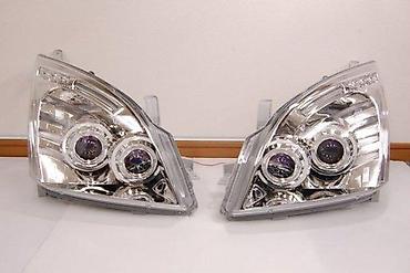 bas ovaj: HROM LED ANGEL EYES FAROVI TOYOTA LAND CRUISER 120 PRADO | Hrom beli — 4