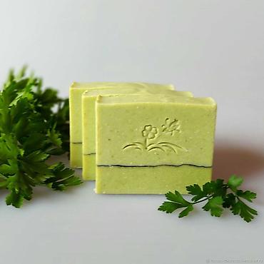 Уход за телом: Натуральное мыло - Состав: растительные масла (оливковое/кокосовое/ши — 5